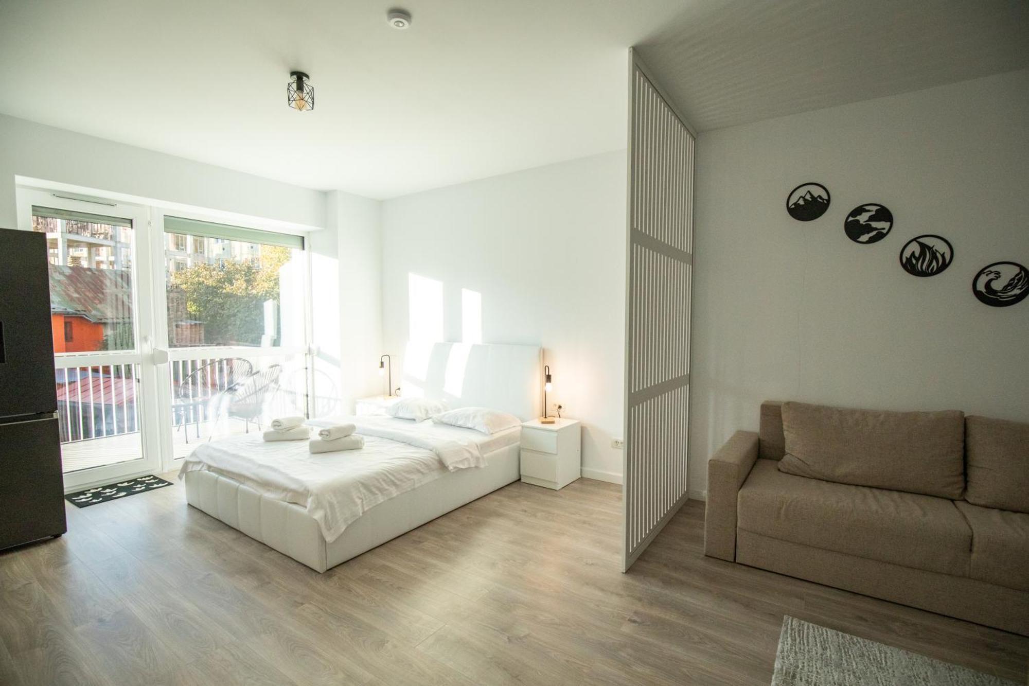 סינאיה Cozy Studio 4 People With Parking מראה חיצוני תמונה