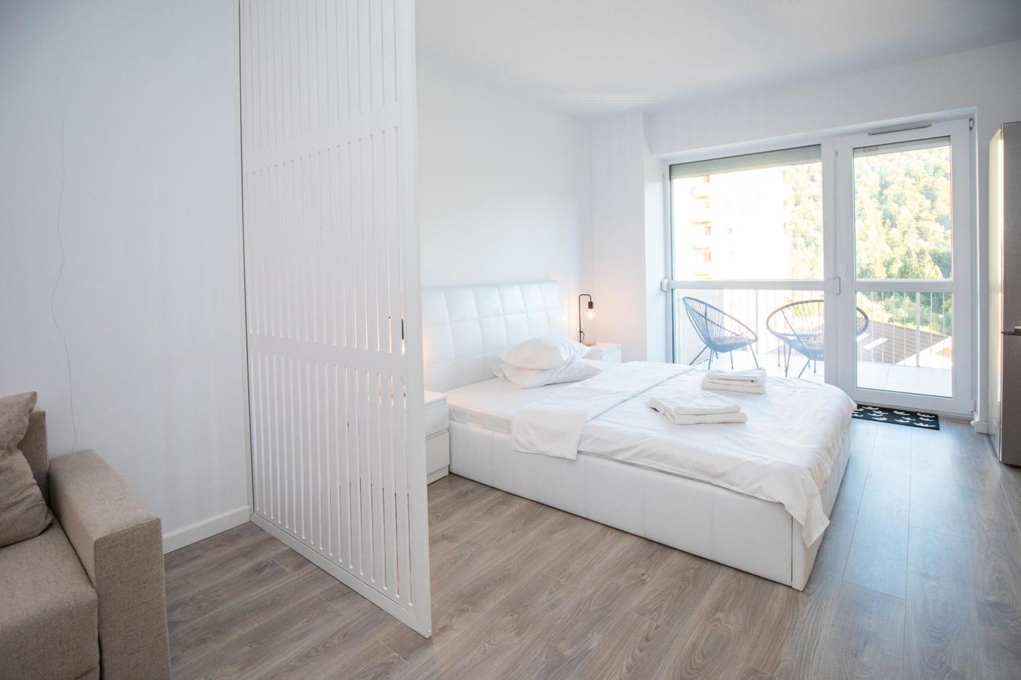 סינאיה Cozy Studio 4 People With Parking מראה חיצוני תמונה